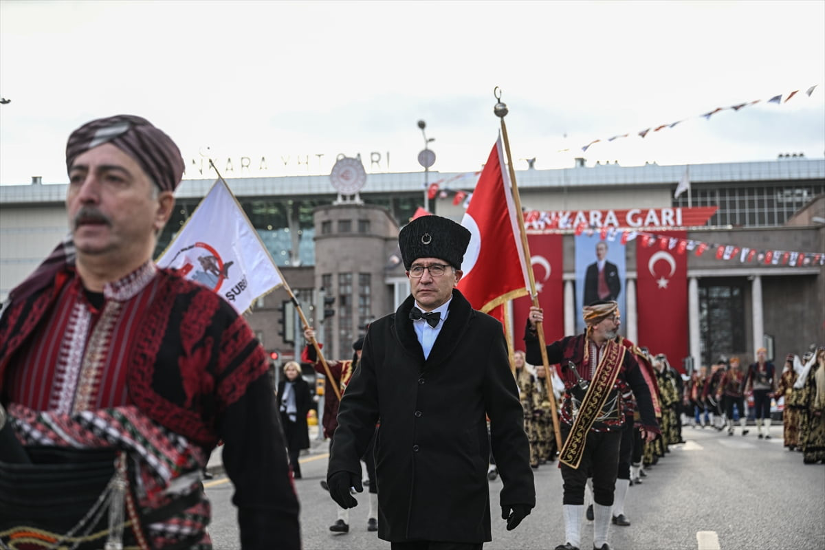 Büyük Önder Mustafa Kemal Atatürk'ün Ankara'ya gelişinin 106. yıl dönümü dolayısıyla "Seğmenler...