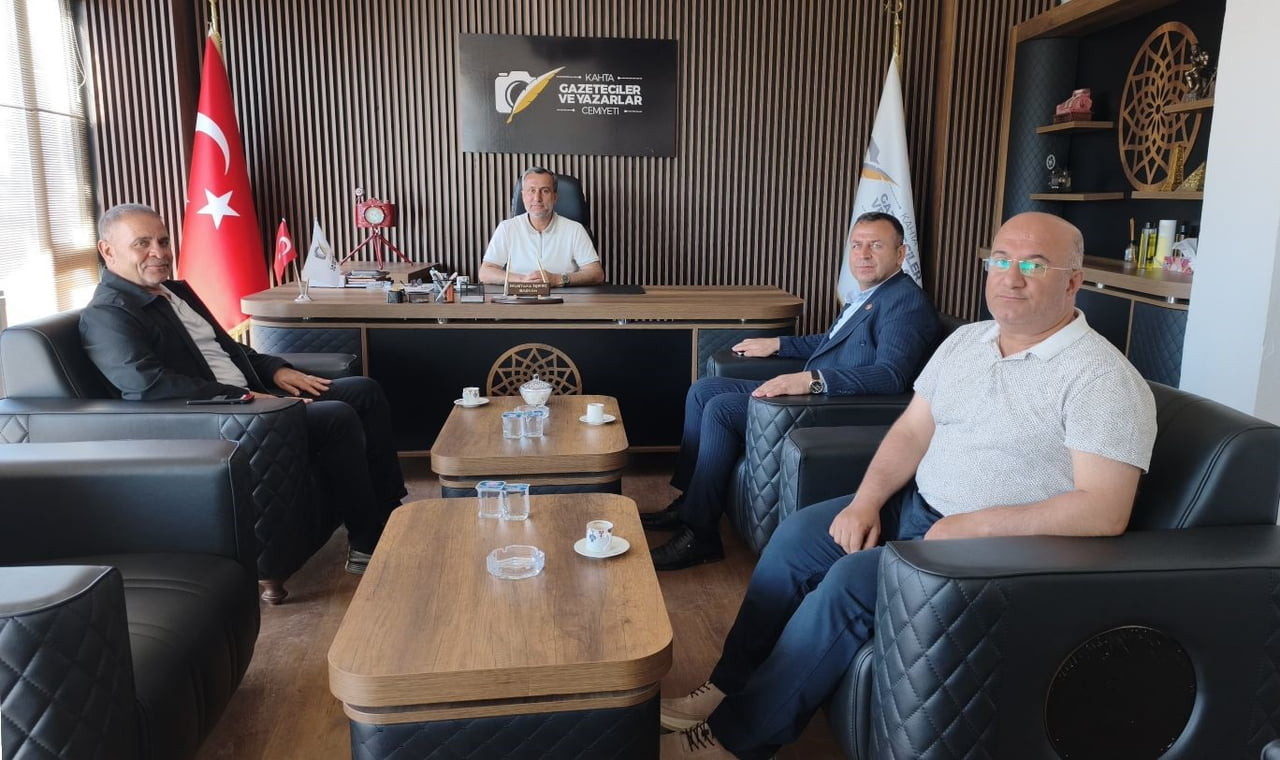 ÇAKMAK’TAN GAZETECİLER VE YAZARLAR CEMİYETİ’NE ZİYARET