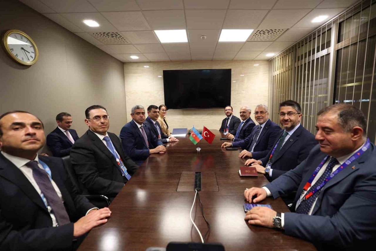 ÇALIŞMA VE SOSYAL GÜVENLİK BAKANI VEDAT IŞIKHAN, ULUSLARARASI ÇALIŞMA ÖRGÜTÜ (ILO) TARAFINDAN...