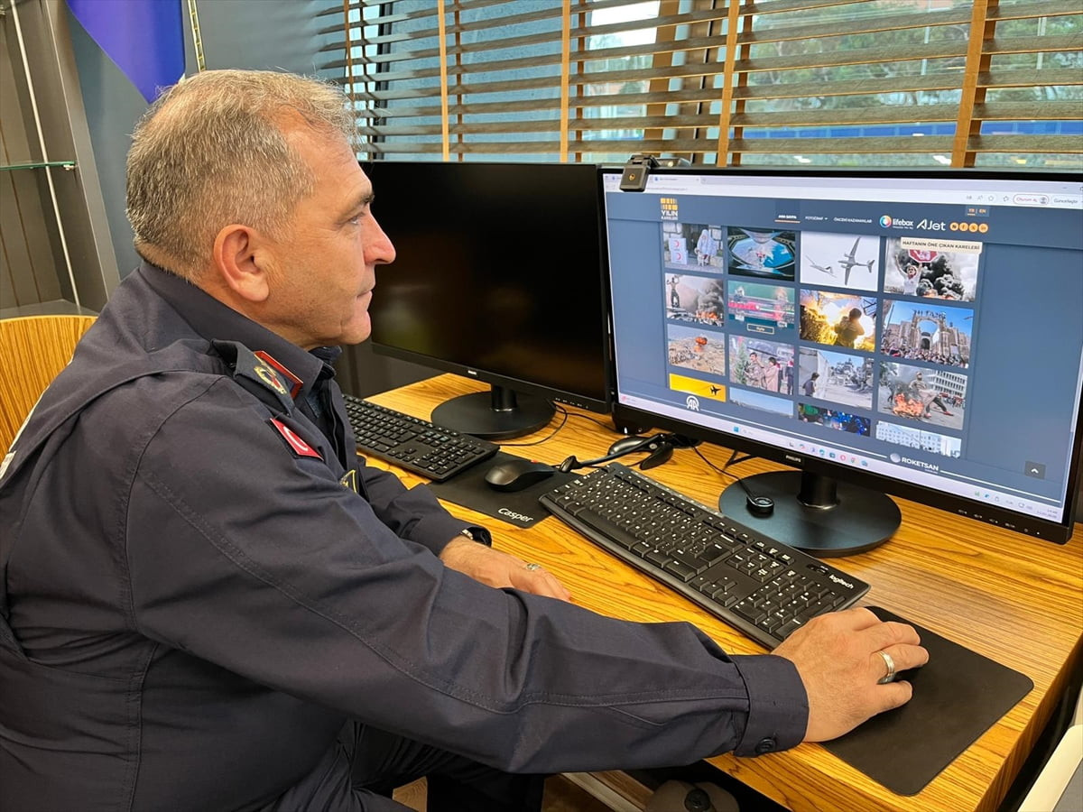 Çanakkale İl Jandarma Komutanı Kıdemli Albay Cemalettin Akyüz, Anadolu Ajansının (AA) gözünden...