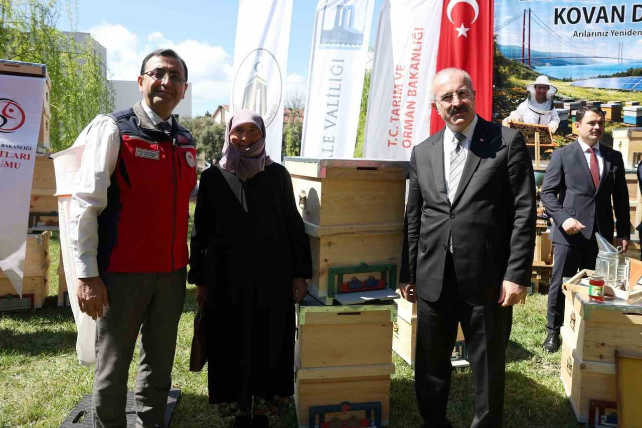 ÇANAKKALE İLİNDE 2025 YILINDA MEYDANA GELEN ORMAN YANGINLARINDA ZARAR GÖREN ARICILARA KOVAN TEMİNİ...