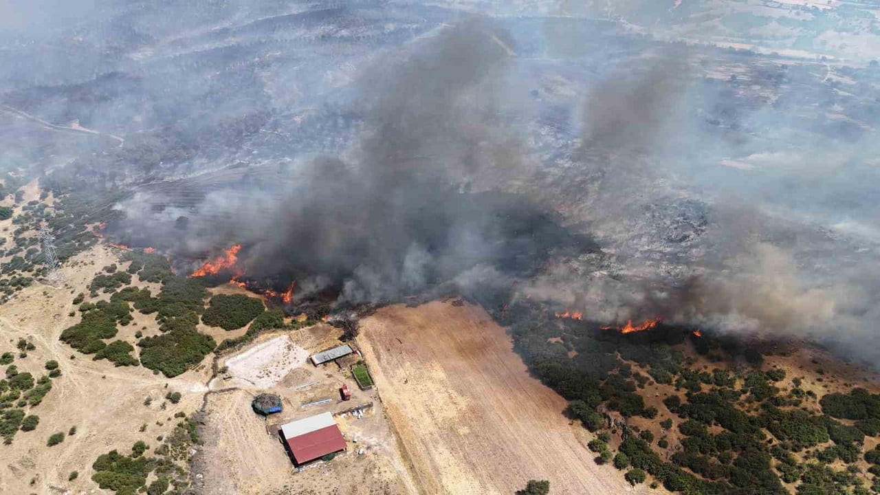 ÇANAKKALE ORMAN BÖLGE MÜDÜRLÜĞÜ (OBM) TARAFINDAN YAPILAN YAZILI AÇIKLAMADA 4 GÜN BOYUNCA YANGIN...