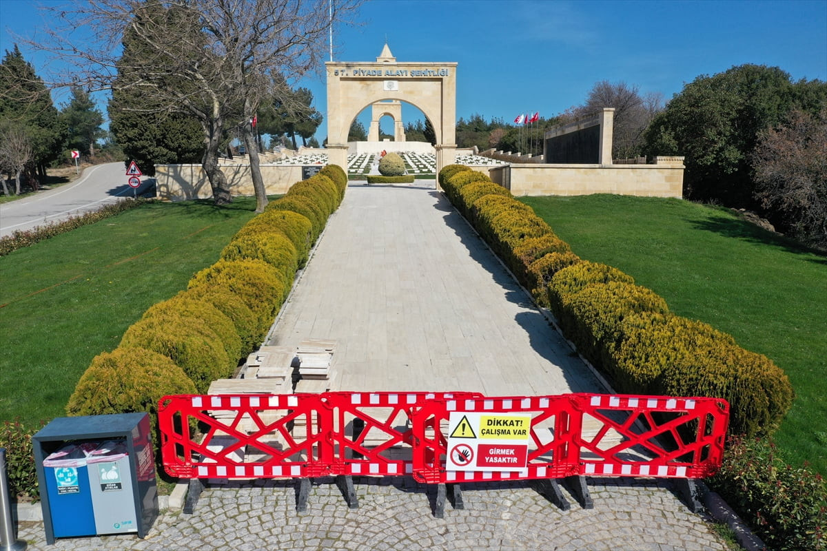 Çanakkale Savaşları'nda gösterdikleri başarı ve gayret ile anılan 57. Piyade Alayı anısına...