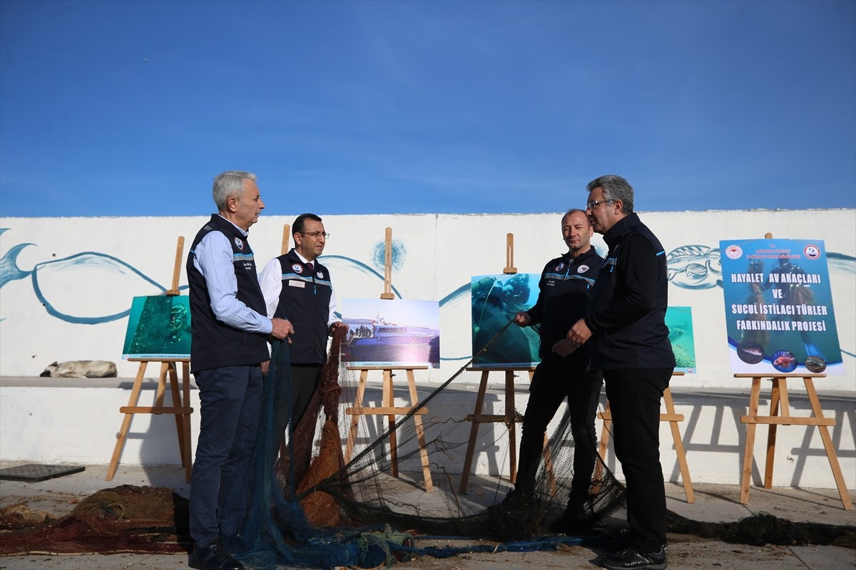 Çanakkale'de, Balıkçılık ve Su Ürünleri Genel Müdürü Turgay Türkyılmaz'ın katılımıyla 2014 yılında...
