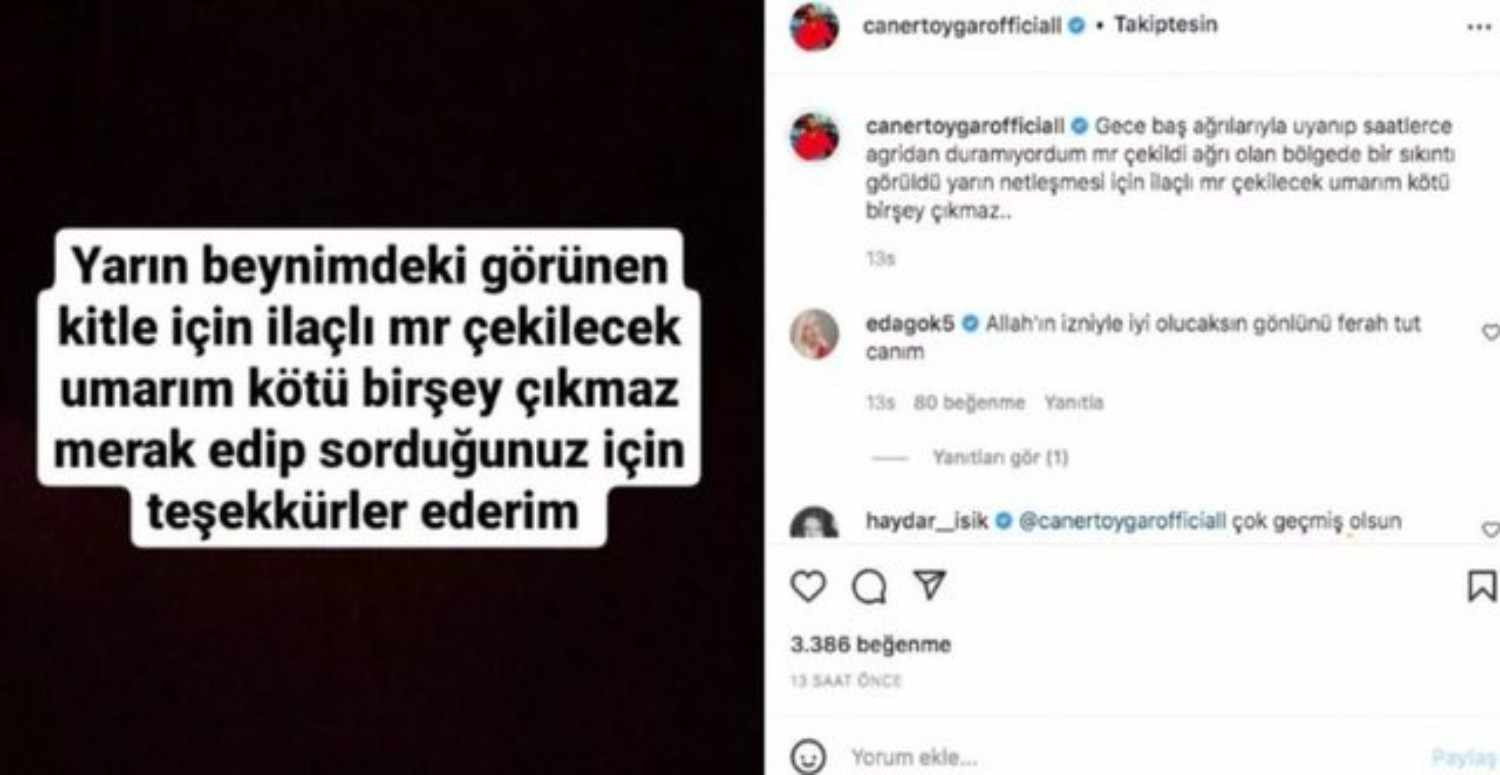 Caner Toygar sağlık durumu