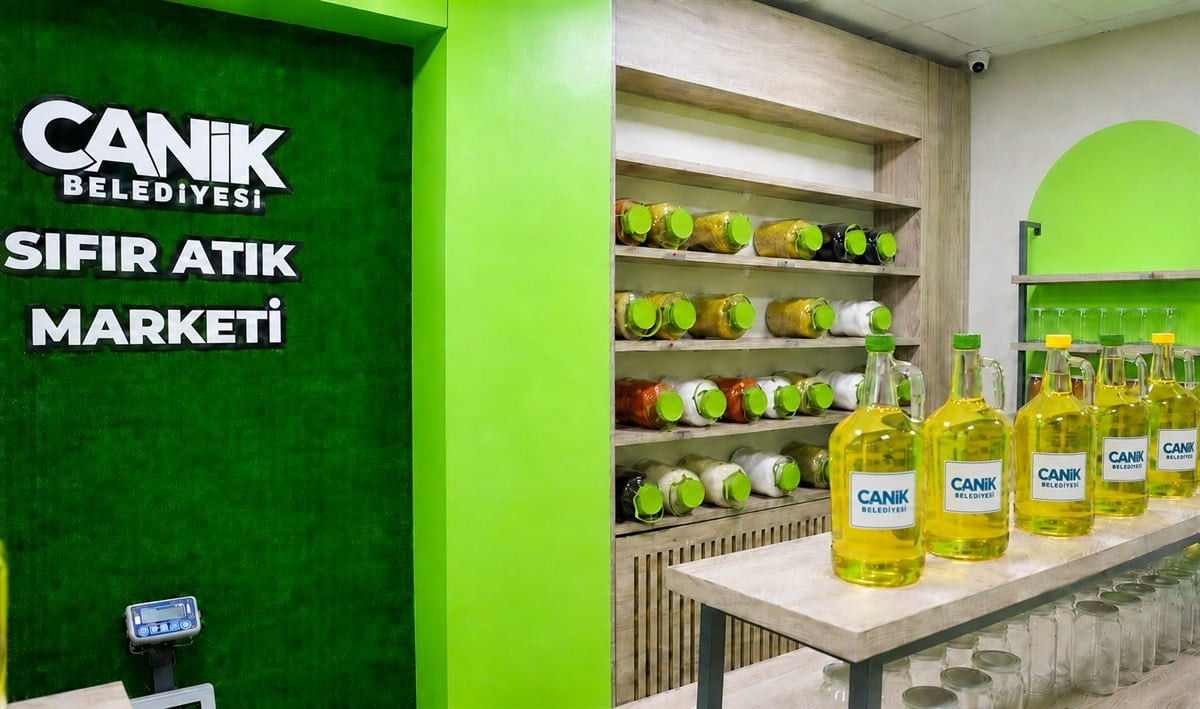 CANİK BELEDİYESİ, CANİK SIFIR ATIK MARKETİ VE CANİK MOBİL SIFIR ATIK ARACI'YLA AİLE BÜTÇESİNE...