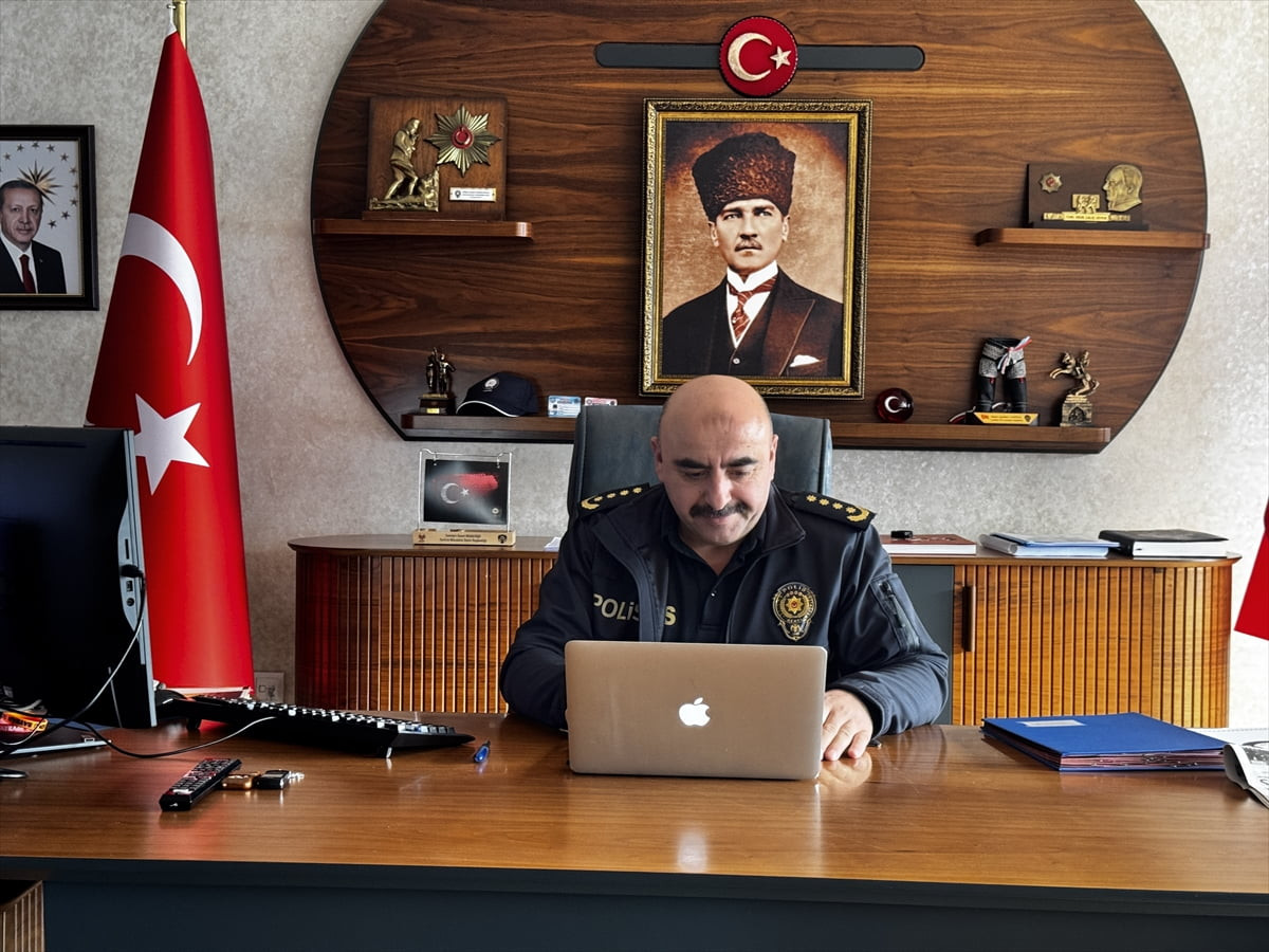 Çankırı Emniyet Müdürü Aytekin Canıtez, Anadolu Ajansının (AA) gözünden 2025'e damga vuran...