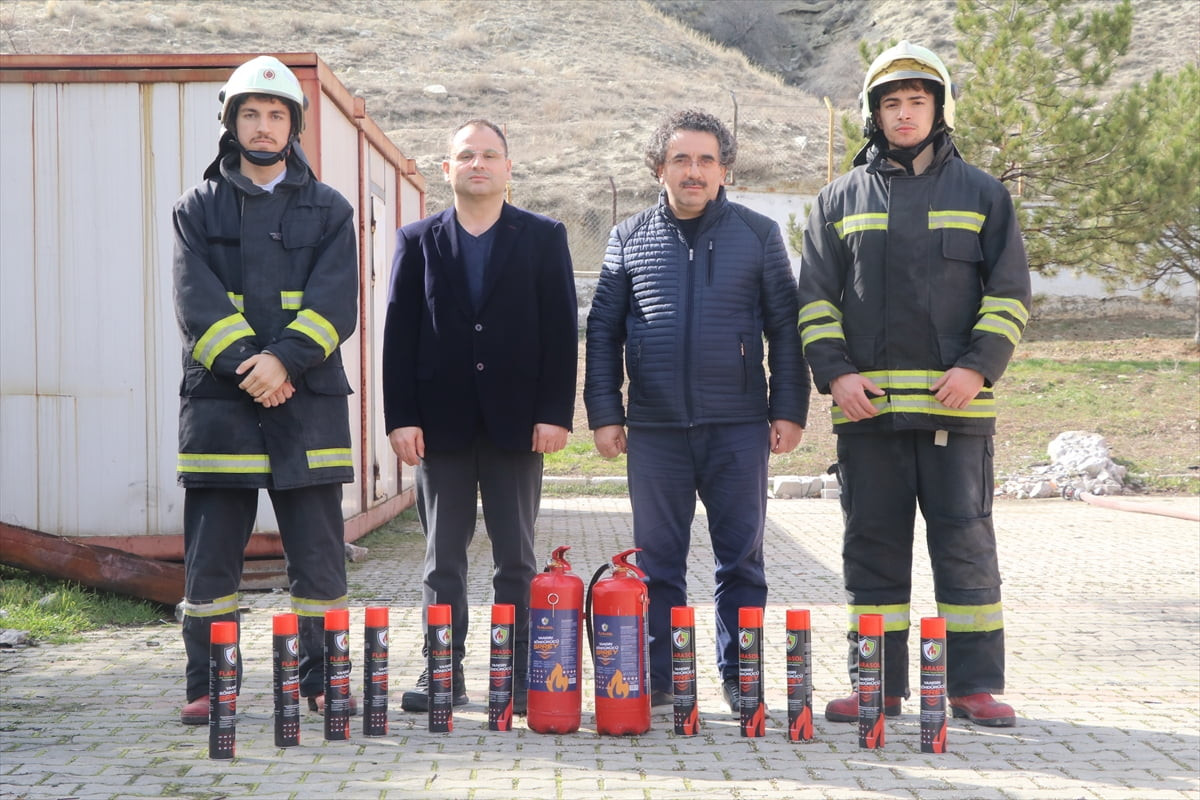 Çankırı Karatekin Üniversitesindeki (ÇAKÜ) akademisyenler tarafından geliştirilen köpük formundaki...