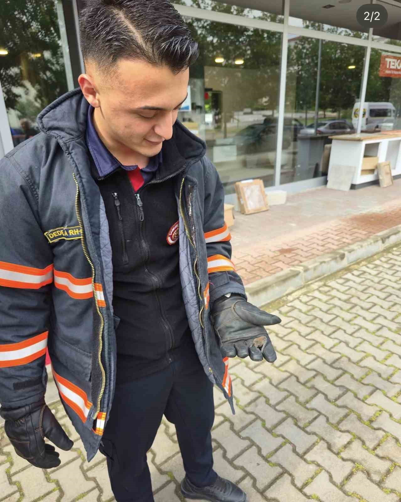 ÇANKIRI’DA YARALI HALDE BULUNAN YARASA YAVRUSU KORUMA ALTINA ALINDI.
