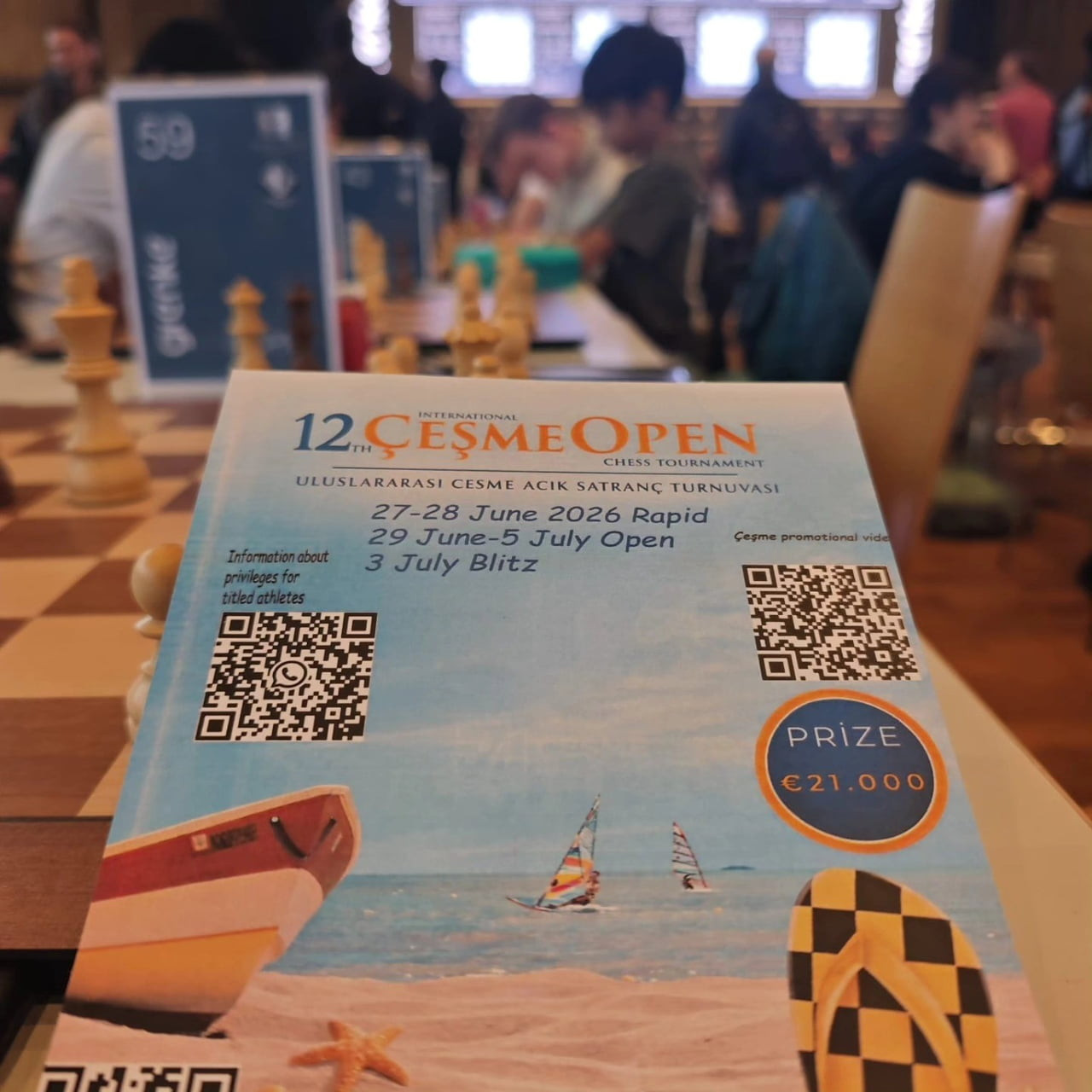 ÇEŞME ULUSLARARASI AÇIK SATRANÇ TURNUVASI, ALMANYA’DA GERÇEKLEŞTİRİLEN PRESTİJLİ BİR...