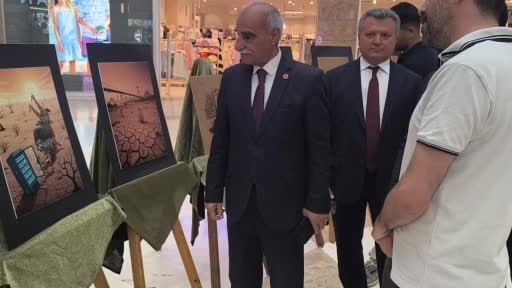 Çevre Haftası’nda öğrencilerden "Eko-Denge" sergisi