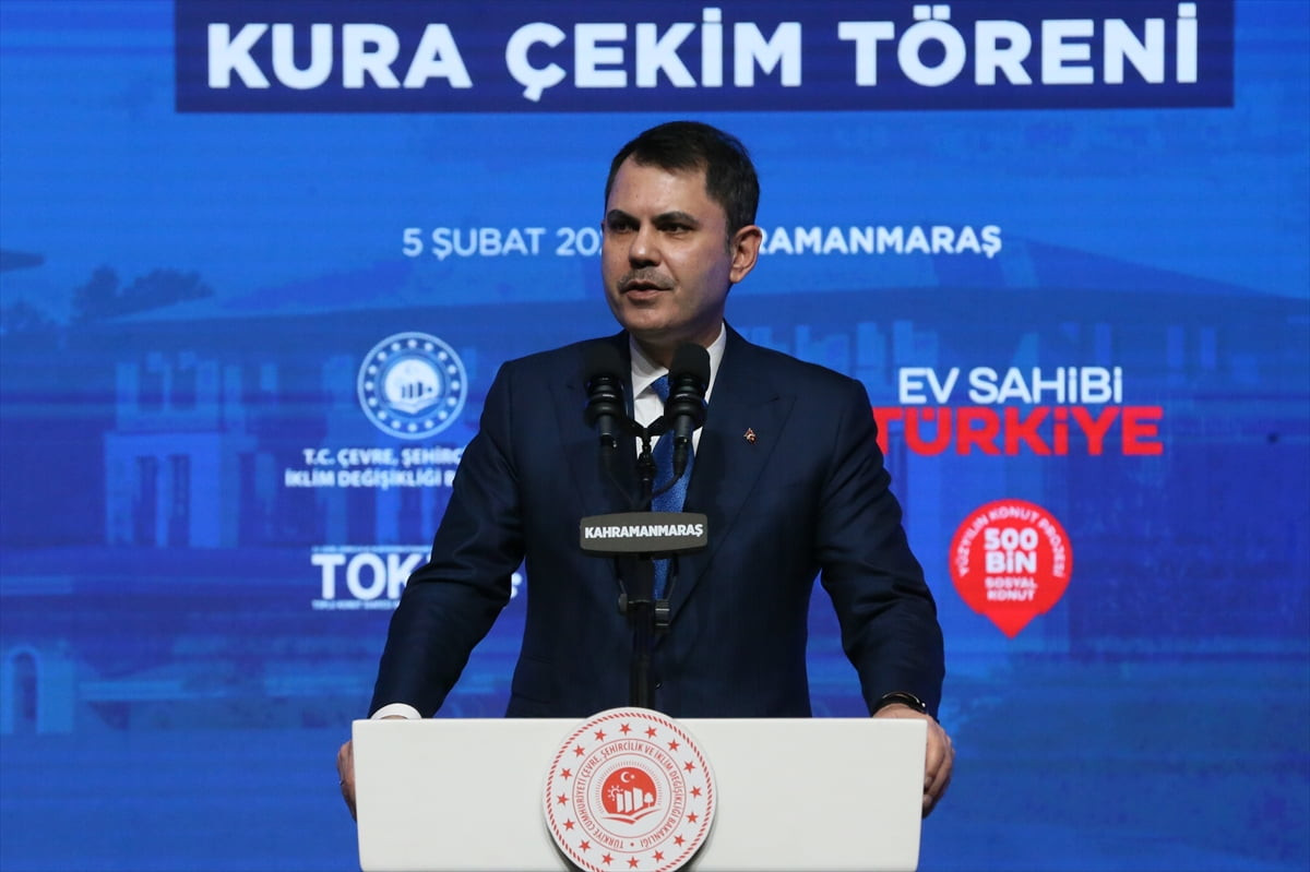 Çevre, Şehircilik ve İklim Değişikliği Bakanı Murat Kurum, Kahramanmaraş’ta düzenlenen Ev Sahibi...