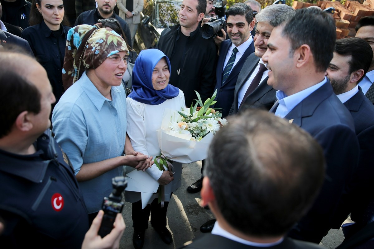 Çevre, Şehircilik ve İklim Değişikliği Bakanı Murat Kurum, Kamış köyünde düzenlenen "Karabük Afet...