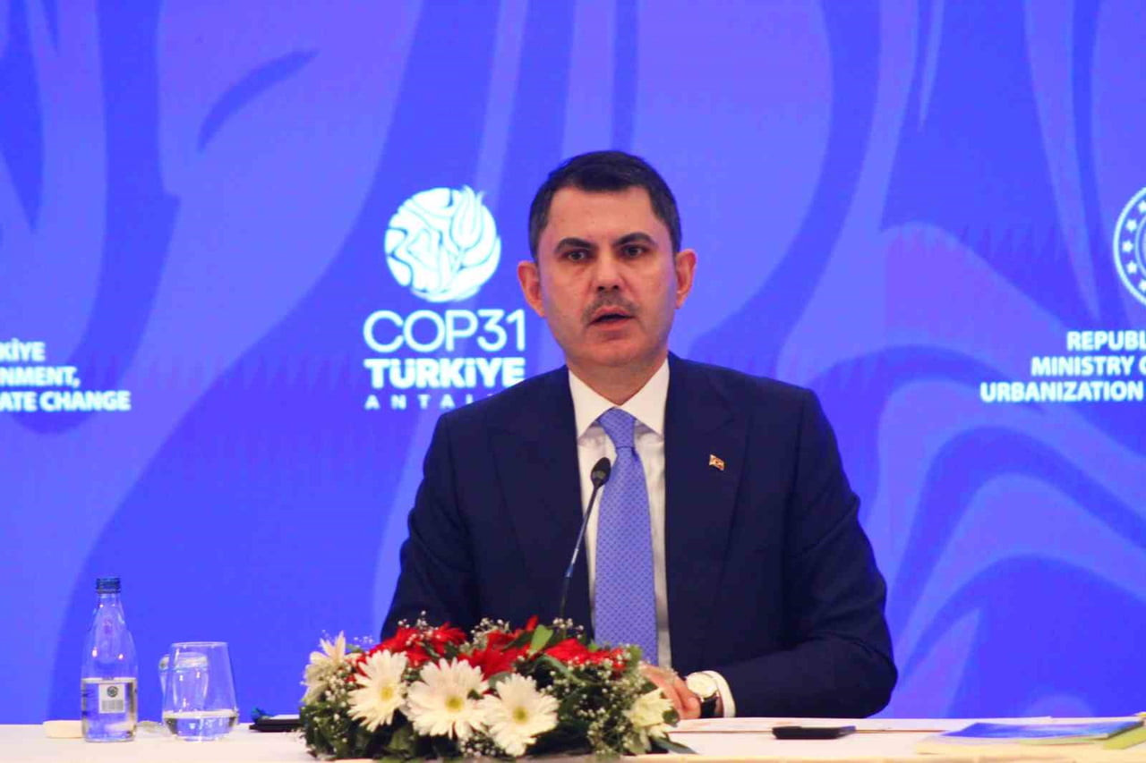ÇEVRE ŞEHİRCİLİK VE İKLİM DEĞİŞİKLİĞİ BAKANI MURAT KURUM, "TÜRKİYE'NİN COP31'E GİDEN YOLU:...