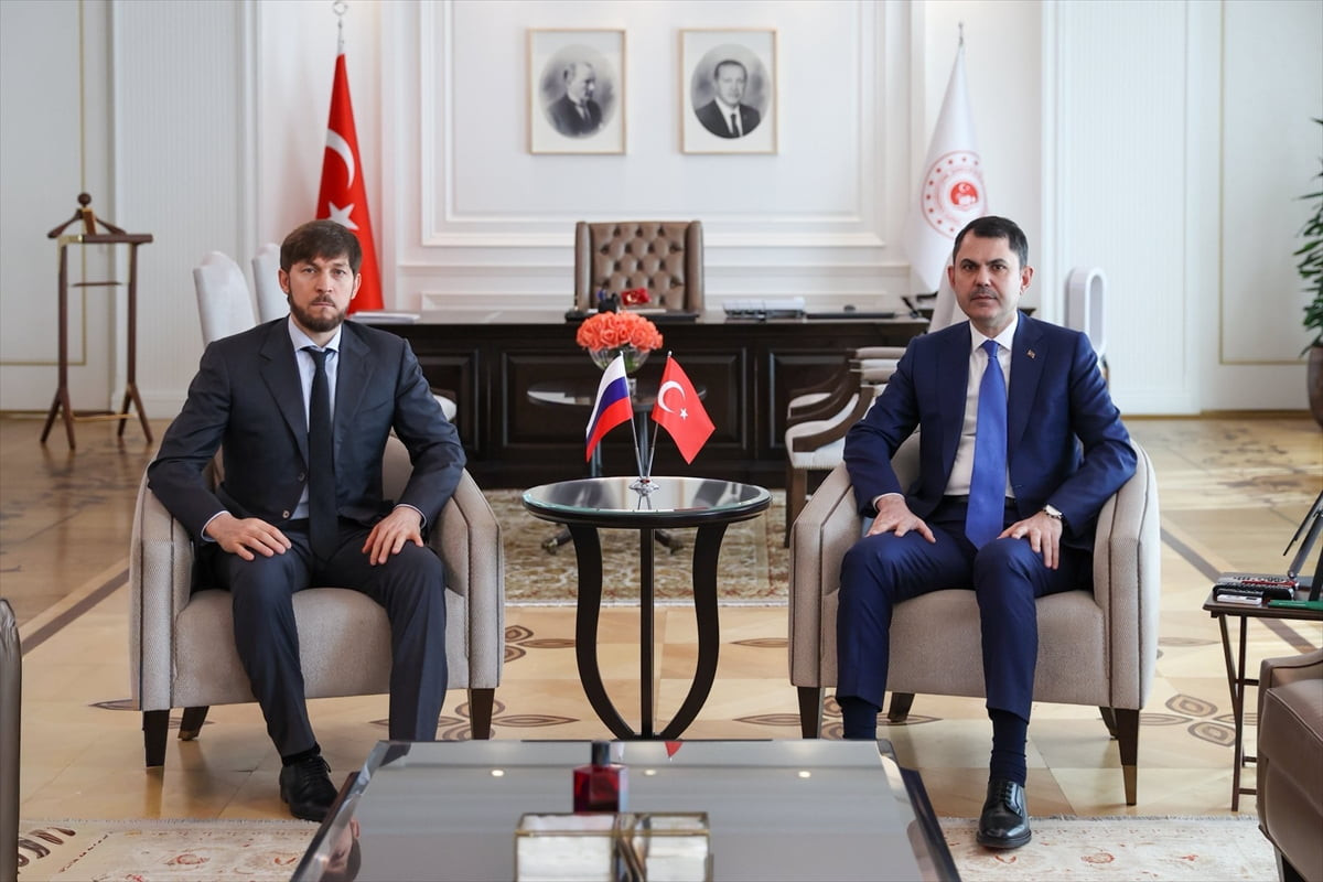 Çevre, Şehircilik ve İklim Değişikliği Bakanı Murat Kurum, Rusya İklim Değişikliği Özel Temsilcisi...