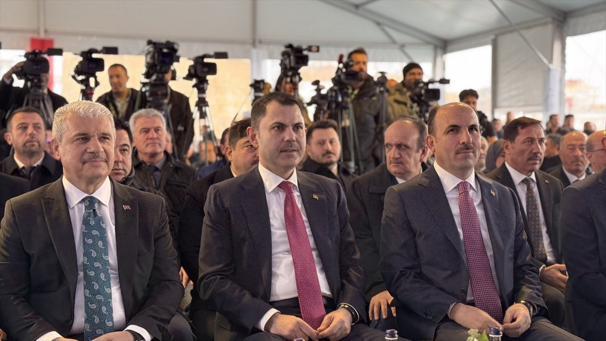 Çevre, Şehircilik ve İklim Değişikliği Bakanı Murat Kurum, Şükran Mahallesi Kentsel Dönüşüm Alanı...