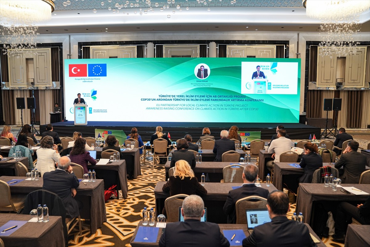 Çevre, Şehircilik ve İklim Değişikliği Bakanlığı İklim Değişikliği Başkan Yardımcısı Orhan Solak...