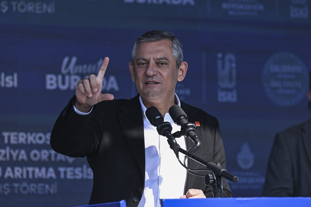 CHP Genel Başkanı Özgür Özel, Arnavutköy Baklalı'da yapımı tamamlanan ve günlük 120 bin metreküp...