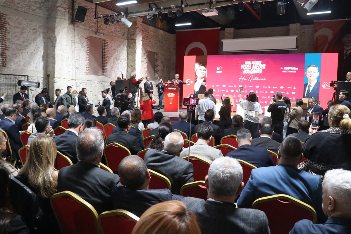 CHP Genel Merkezi tarafından yerel medyanın güçlendirilmesi amacıyla başlatılan "Yerel Medya...