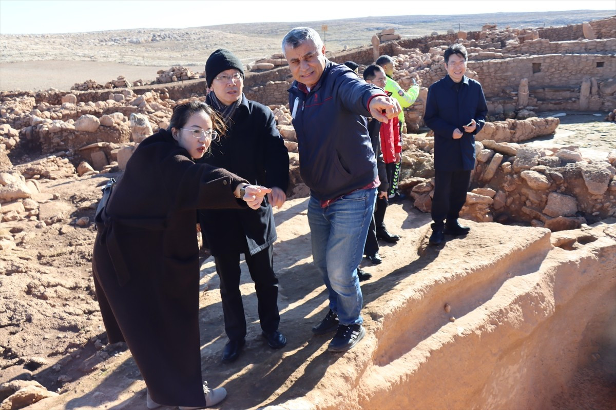Çin Halk Cumhuriyeti Kültür ve Turizm Bakan Yardımcısı Rao Quan ile beraberindeki heyet...