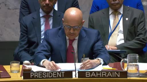 Çin ve Rusya, Bahreyn'in Birleşmiş Milletler (BM) Güvenlik Konseyi'ne Hürmüz Boğazı'nda seyrüsefer...