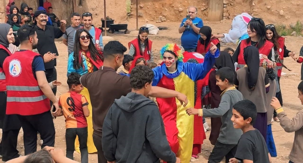 ÇOCUKLAR DOYASIYA EĞLENDİ