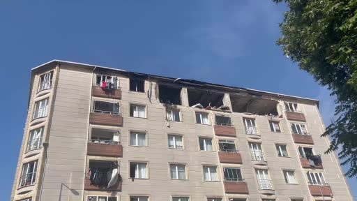 Çorlu'daki patlamanın izleri gün ağarınca ortaya çıktı