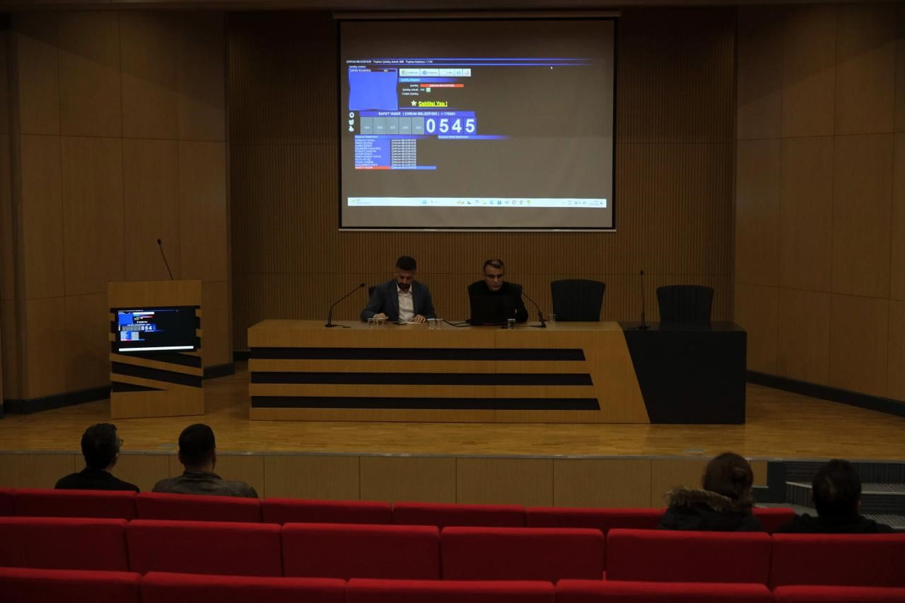 ÇORUM BELEDİYESİ TARAFINDAN YAZ SEZONUNDA İSTİHDAM EDİLECEK GEÇİCİ BEDEN İŞÇİLERİ İÇİN KURA ÇEKİMİ...