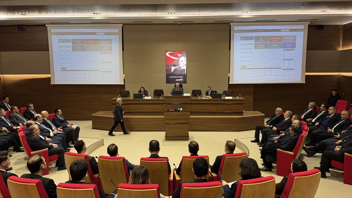 Çorum İl Koordinasyon Kurulu Toplantısı, Çorum Ticaret ve Sanayi Odası Meclis Toplantı Salonu'nda ...