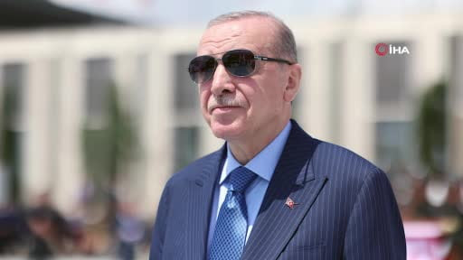 Cumhurbaşkanı Erdoğan, ABD Başkanı Trump'ı resmi törenle karşıladı