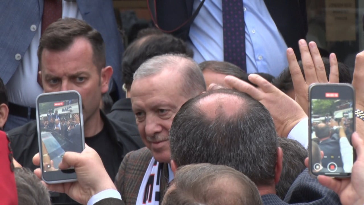 CUMHURBAŞKANI ERDOĞAN EDİRNE'DE VATANDAŞLARLA SOHBET ETTİ
