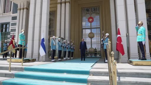 Cumhurbaşkanı Erdoğan, Finlandiya Cumhurbaşkanı Stubb ile görüştü