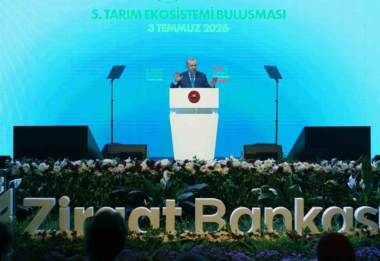 CUMHURBAŞKANI ERDOĞAN, HALİÇ KONGRE MERKEZİ'NDE DÜZENLENEN "ZİRAAT BANKASI 5. TARIM EKOSİSTEMİ...