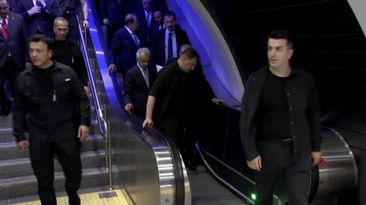 Cumhurbaşkanı Erdoğan, Halkalı-İstanbul Havalimanı Metro Hattı'nın açılışını gerçekleştireceği...