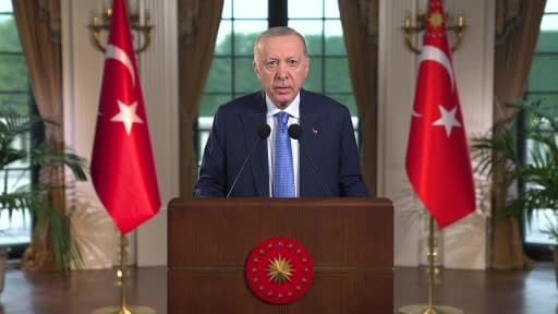 Cumhurbaşkanı Erdoğan New York'ta 43. Türk günü yürüyüşüne videolu mesaj gönderdi
