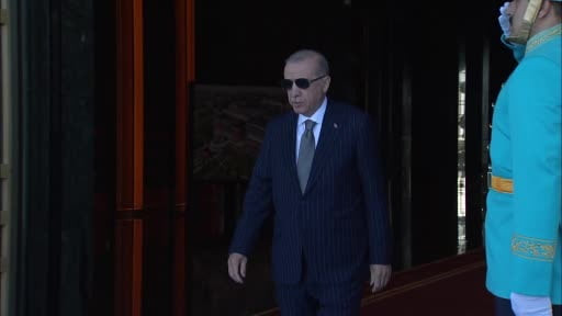 Cumhurbaşkanı Erdoğan, Polonya Cumhurbaşkanı Karol Nawrocki’yi törenle karşıladı