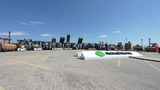 Cumhurbaşkanı Erdoğan ROKETSAN Üretim Tesislerini gezdi