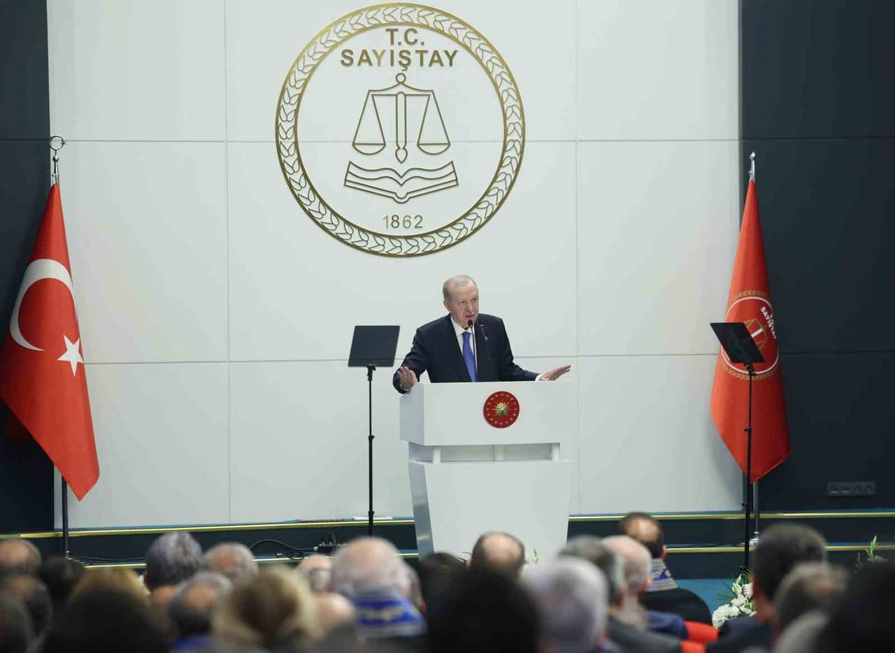 CUMHURBAŞKANI ERDOĞAN, SAYIŞTAY'IN 164’ÜNCÜ KURULUŞ YIL DÖNÜMÜ TÖRENİ'NDE KONUŞTU