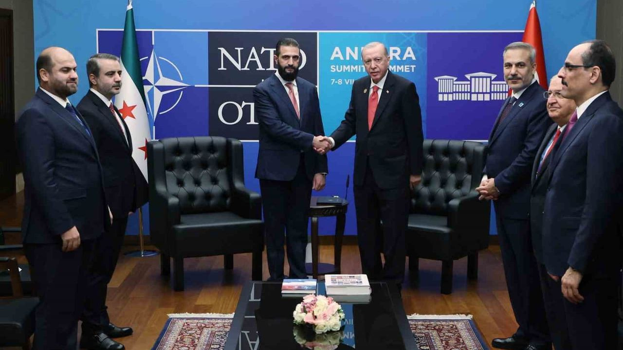 Cumhurbaşkanı Erdoğan, Suriye Cumhurbaşkanı Ahmed Şara ile görüştü