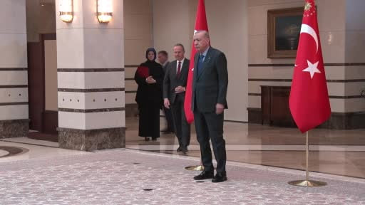 Cumhurbaşkanı Erdoğan'a 5 büyükelçiden güven mektubu