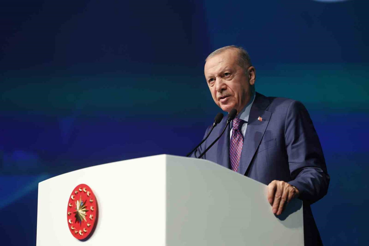 CUMHURBAŞKANI RECEP TAYYİP ERDOĞAN, ATATÜRK HAVALİMANI'NDA DÜZENLENEN SIFIR ATIK FORUMU'NUN GALA...
