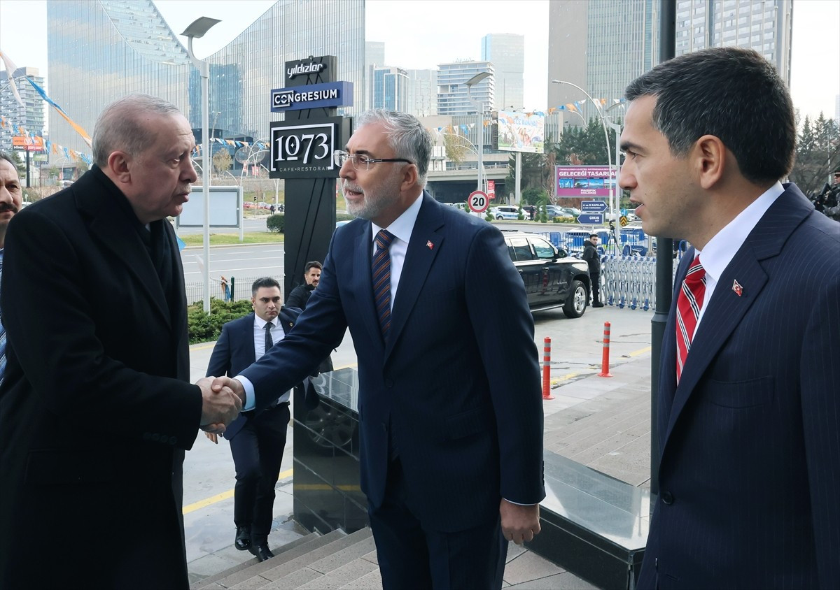 Cumhurbaşkanı Recep Tayyip Erdoğan, ATO Congresium'da düzenlenen Türkiye İşveren Sendikaları...