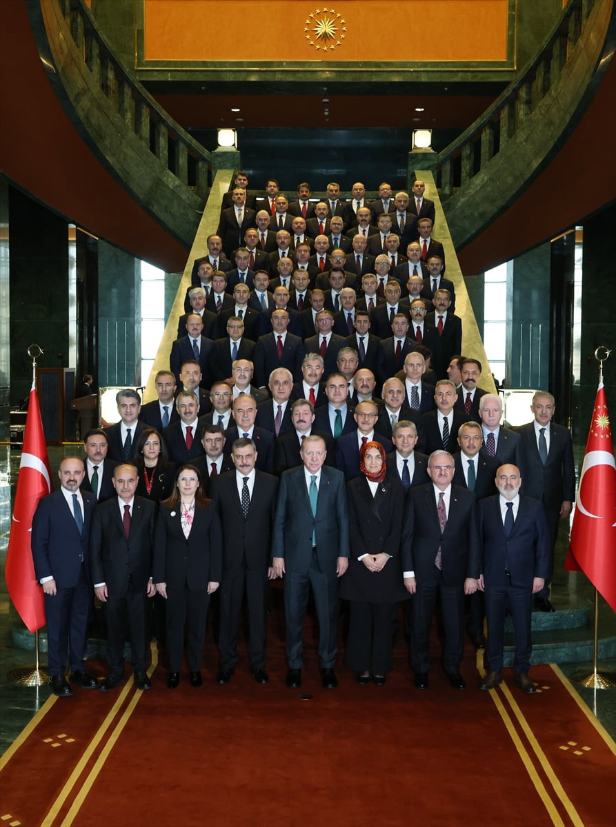 Cumhurbaşkanı Recep Tayyip Erdoğan, Cumhurbaşkanlığı Külliyesi'nde gerçekleşen Valiler Buluşması...