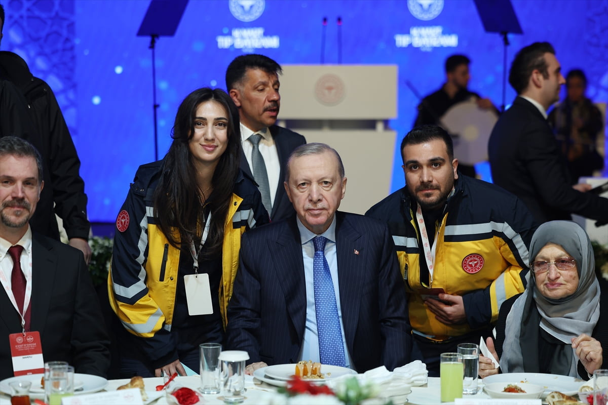 Cumhurbaşkanı Recep Tayyip Erdoğan, İstanbul Üniversitesi Beyazıt Kampüsü'nde 14 Mart Tıp Bayramı...