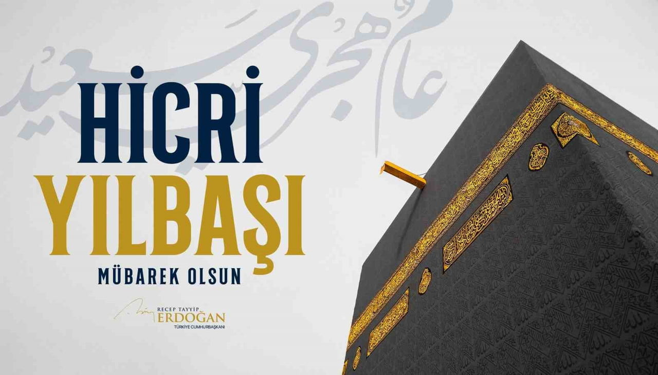 CUMHURBAŞKANI RECEP TAYYİP ERDOĞAN, SOSYAL MEDYA HESABINDAN HİCRİ YILBAŞI’NI KUTLADI.