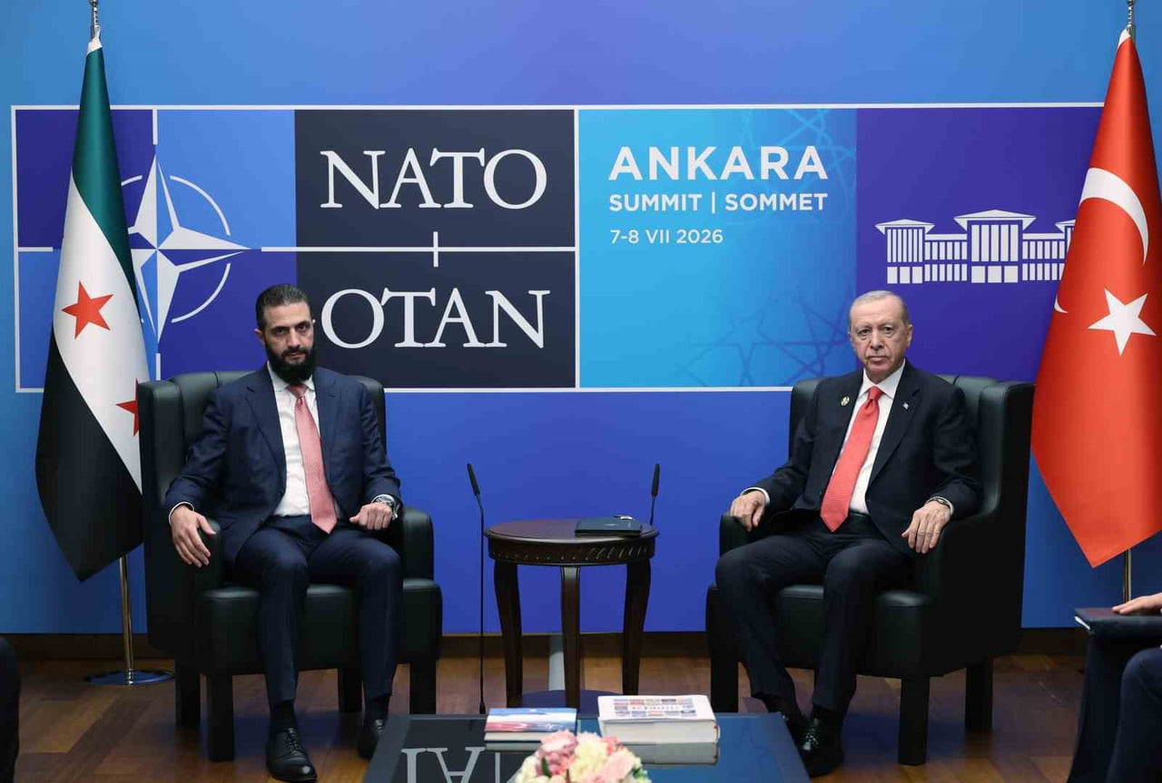 CUMHURBAŞKANI RECEP TAYYİP ERDOĞAN, SURİYE CUMHURBAŞKANI AHMED ŞARA BİR ARAYA GELDİ.