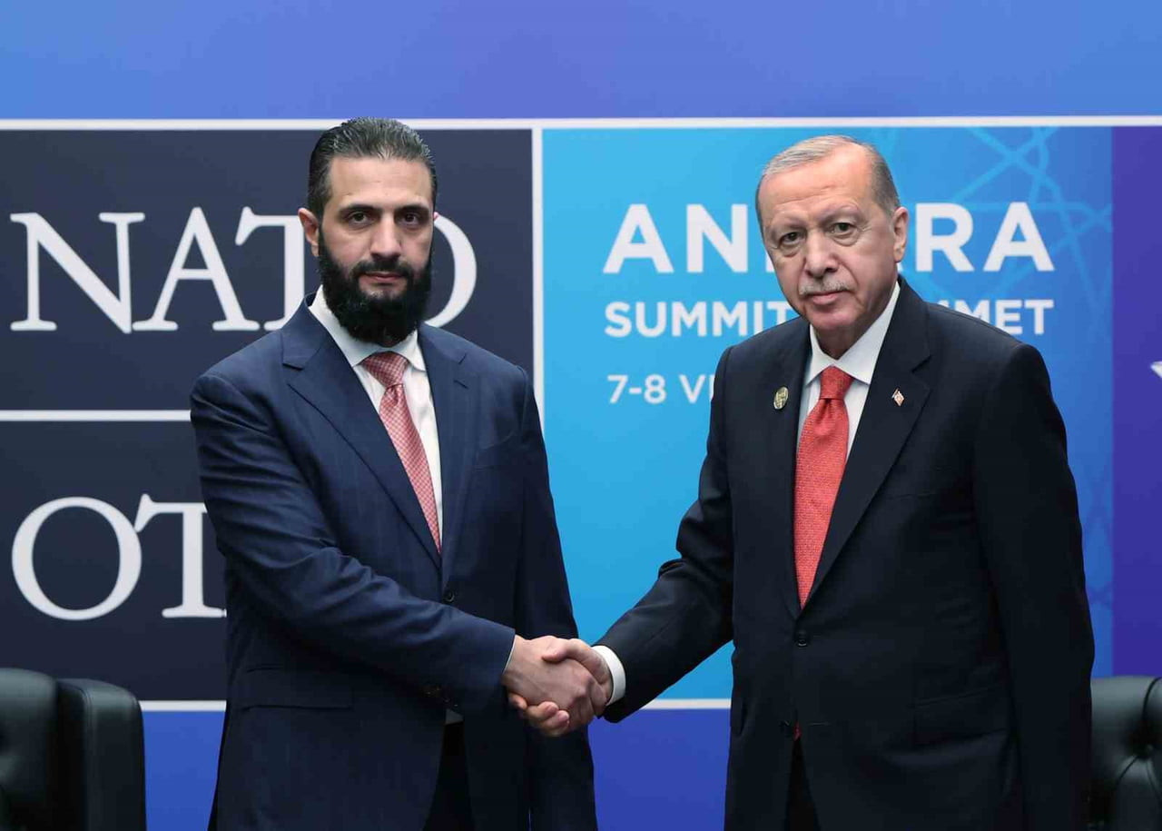 CUMHURBAŞKANI RECEP TAYYİP ERDOĞAN, SURİYE CUMHURBAŞKANI AHMED ŞARA İLE BİR ARAYA GELDİ....