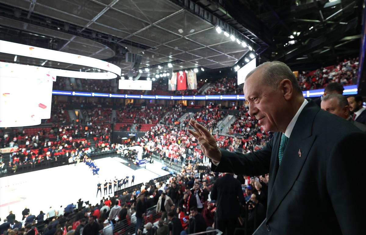 Cumhurbaşkanı Recep Tayyip Erdoğan, Turkcell Basketbol Gelişim Merkezi'nde, A Milli Erkek...
