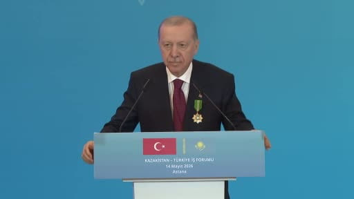 - Cumhurbaşkanı Recep Tayyip Erdoğan, Türkiye-Kazakistan İş Forumu Kapanış Toplantısında yaptığı...