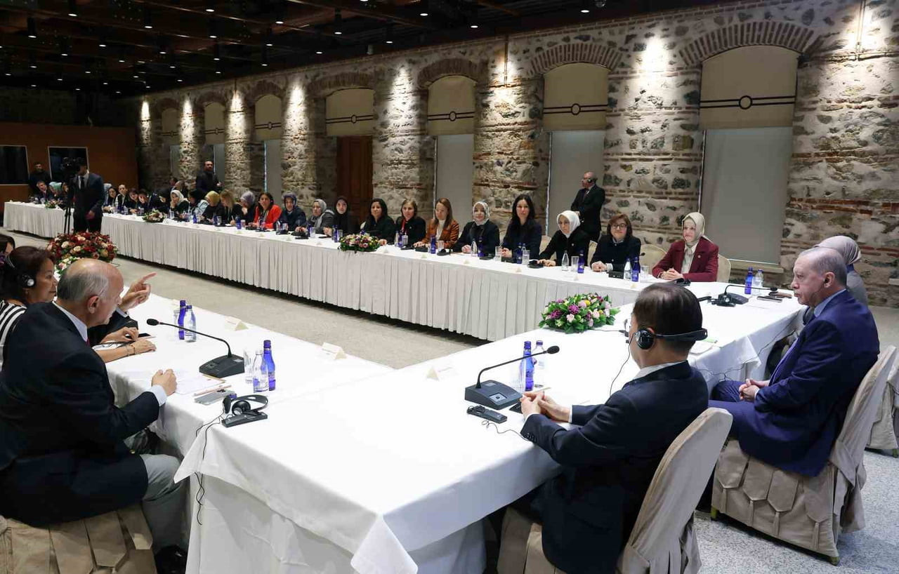 CUMHURBAŞKANI RECEP TAYYİP ERDOĞAN, ULUSLARARASI ASYA SİYASİ PARTİLER KONFERANSI (ICAPP) KADIN...